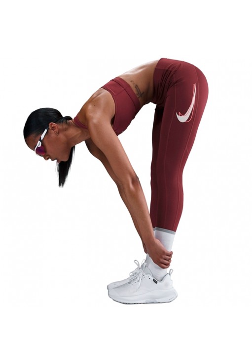 Panta-colanti Nike W NK FAST DF MR 7/8 TGT SW