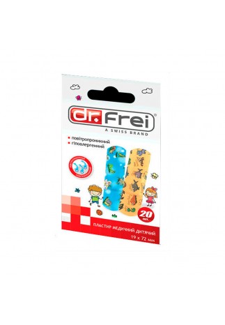 Пластырь Dr Frei Plasters Kids N20