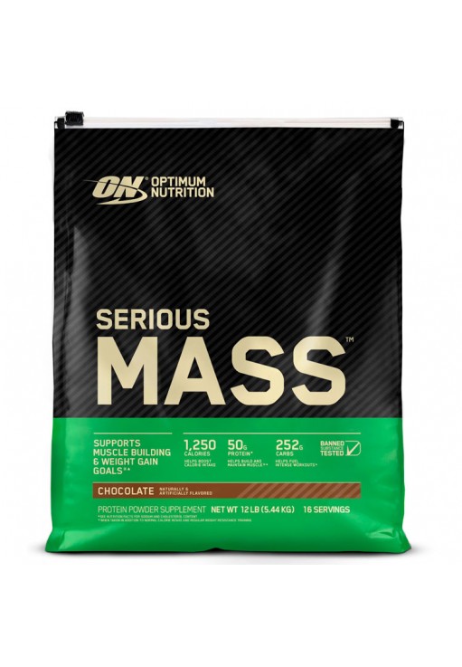 Гейнер Optimum Nutrition ON SERIOUS MASS CHOCOLATE 12LB