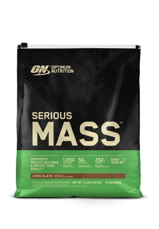 Гейнер Optimum Nutrition ON SERIOUS MASS CHOCOLATE 12LB