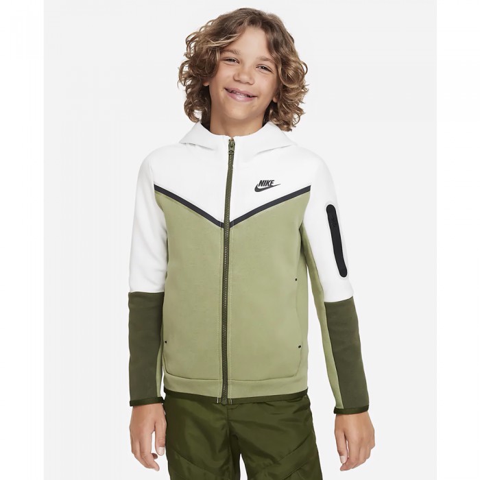 Hanorac Nike B NSW TCH FLC  FZ CU9223-121 - 2