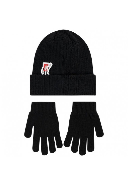 Набор Шапка + перчатки Nike NAN PATCH PEAK BEANIE SET