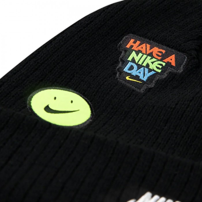 Набор Шапка + перчатки Nike NAN PATCH PEAK BEANIE SET - 3