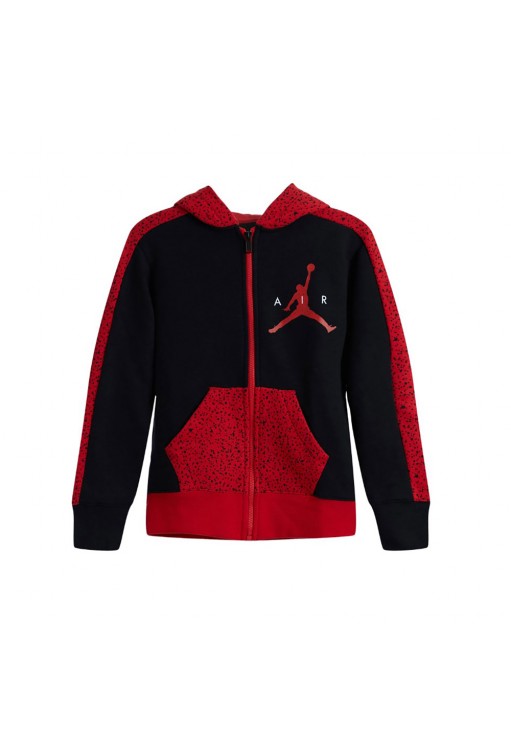 Hanorac Nike JDB AIR SPECKLE FLC FZ HOODIE