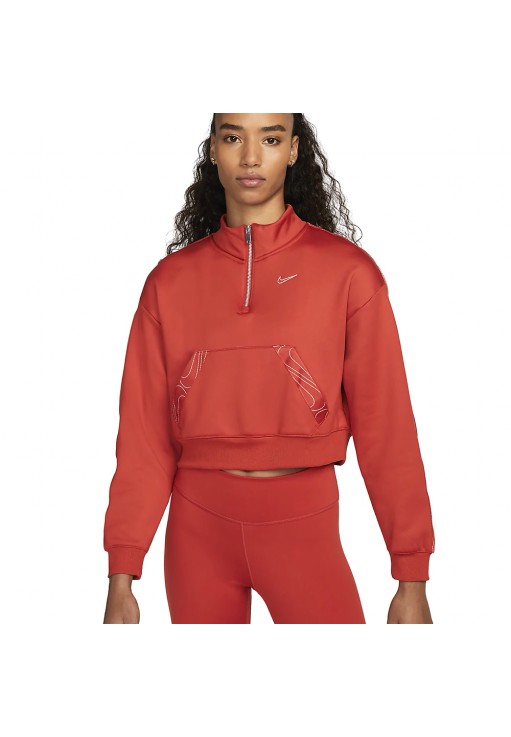 Толстовка Nike W NK TF ALL TIME HZ TOP TAPING