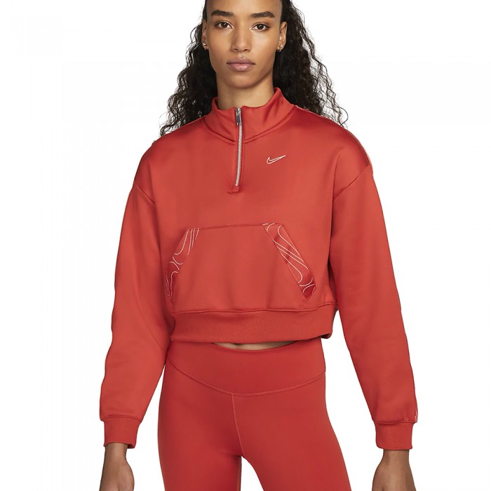 Толстовка Nike W NK TF ALL TIME HZ TOP TAPING DQ5531-623