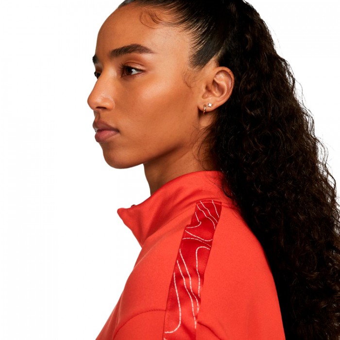 Толстовка Nike W NK TF ALL TIME HZ TOP TAPING DQ5531-623 - 4