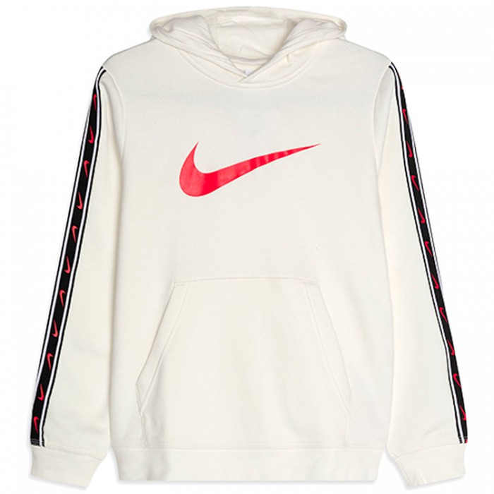 Толстовка Nike B NSW REPEAT SW FLC PO HOOD BB DZ5624-123