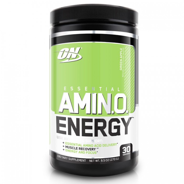 Complex pre-antrenament Optimum Nutrition ON AMINO ENERGY GREEN APPLE 270G 1051624 - 2