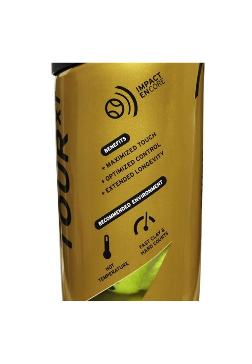 Набор мячей для тенниса 4 шт HEAD MINGI TENIS CAMP HEAD TOUR XT 4B 570824