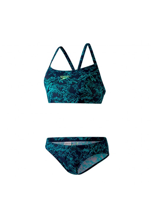 Костюм для плавания Speedo BOOM ALLOVER 2PCE AF