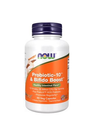 Vitamine Now Foods PROBIOTIC-10 + BIFIDO BOOST  90 VCAPS