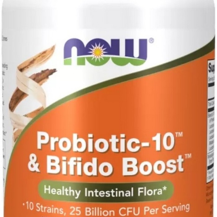 Vitamine Now Foods PROBIOTIC-10 + BIFIDO BOOST  90 VCAPS NF2924 - imagine №3