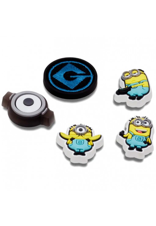 Джибитсы Crocs Minions 5 Pack