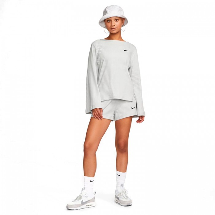 Шорты Nike W NSW RIB JRSY SHORT DV7862-025 - 3 Шорты Nike W NSW RIB JRSY SHORT DV7862-025 - 3