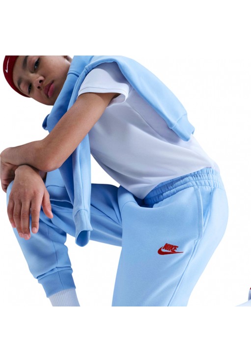 Pantaloni Nike K NSW CLUB FLC JGGR LBR