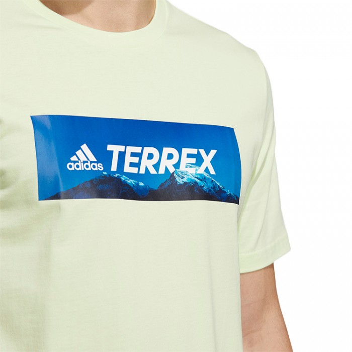 Tricou Adidas SS LOGO GFX T HE7327 - 4