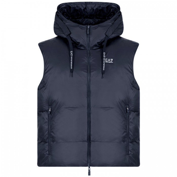 Жилет EA7 EMPORIO ARMANI REVERSIBLE VEST WITH HOOD 6DPQ03-PNGAZ-1528