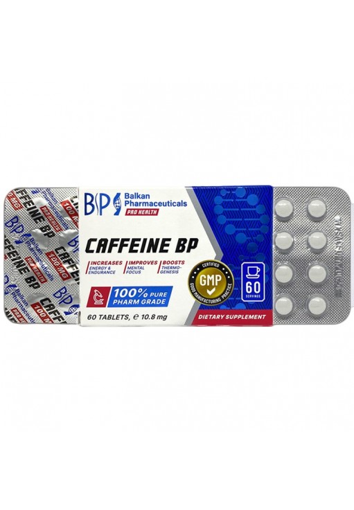 Энергетик Balkan Pharmaceuticals CAFFEINE BP tablets N60
