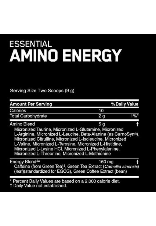Предтренировочный комплекс Optimum Nutrition ON AMINO ENERGY CONCORD GRAPE 270G