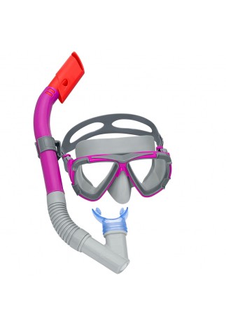 Комплект маска+трубка для плавания Bestway DOMINATOR SNORKEL