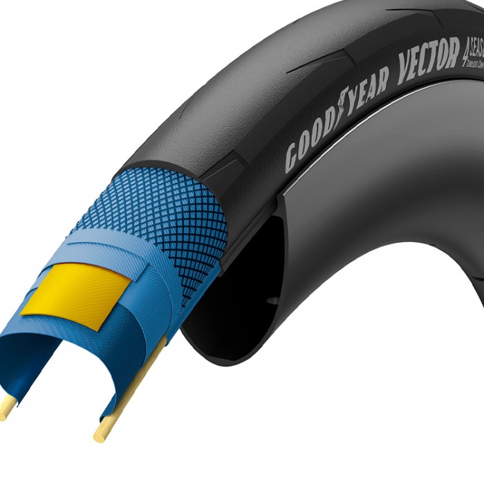 Anvelopa Goodyear Vector 4Seasons, 120 TPI, Tubeless Complete 551129