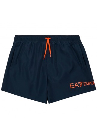 Sorti pentru inot EA7 EMPORIO ARMANI WATER SPORT BW M EXTENDED LOGO