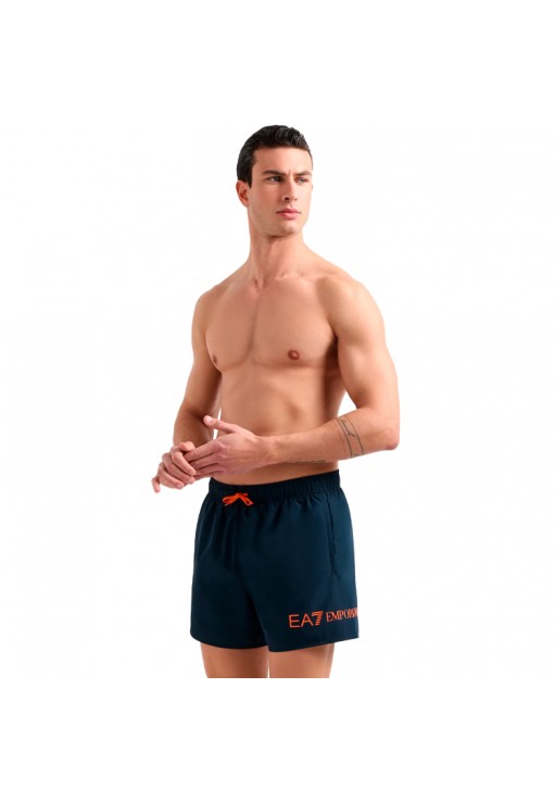 Sorti pentru inot EA7 EMPORIO ARMANI WATER SPORT BW M EXTENDED LOGO