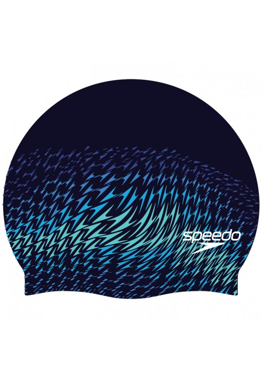 Casca de inot silicon Speedo SLOGAN PRT CAP AU