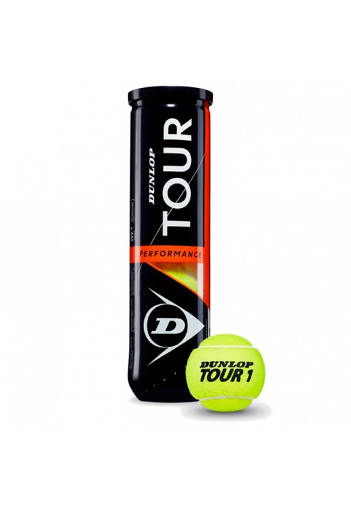 Набор мячей для тенниса 4 шт Dunlop Tour Performance 4Ball