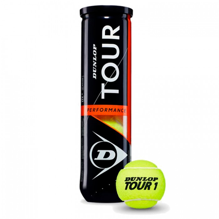 Набор мячей для тенниса 4 шт Dunlop Tour Performance 4Ball ST17229