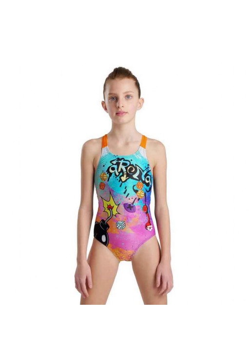 Купальник Arena GIRLS SWIMSUIT V BACK PLACEME