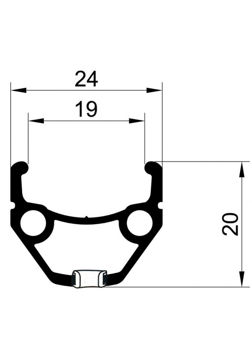 Janta RemerX REMERX Dragon L-719 26 hollow rim