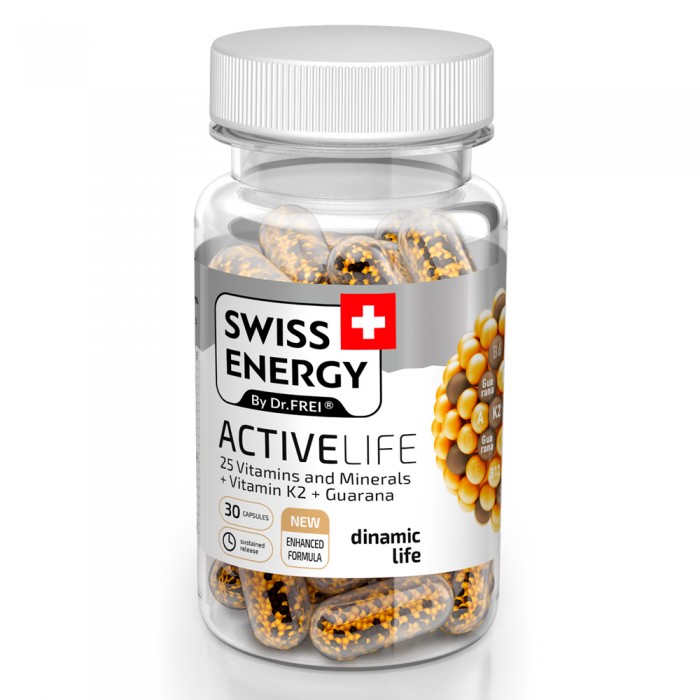 Витамины Swiss Energy NanoCaps Swiss Energy ACTIVELIFE N30 ACTIVELIFE-NANOCAPS-N30