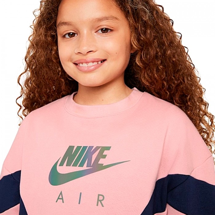 Hanorac Nike G NSW AIR FT BF CREW DD7135-630 - 6