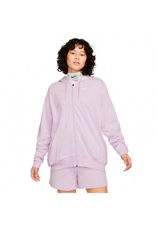 Толстовка Nike W NSW JRSY OS FZ HOODIE