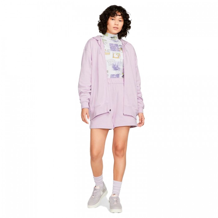 Толстовка Nike W NSW JRSY OS FZ HOODIE DM6415-530 - 3