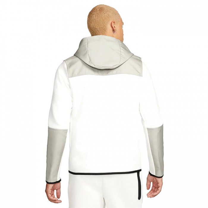 Толстовка Nike M NK TCH FLC OVERLAY FZ DR6165-030 - 3 Толстовка Nike M NK TCH FLC OVERLAY FZ DR6165-030 - 3