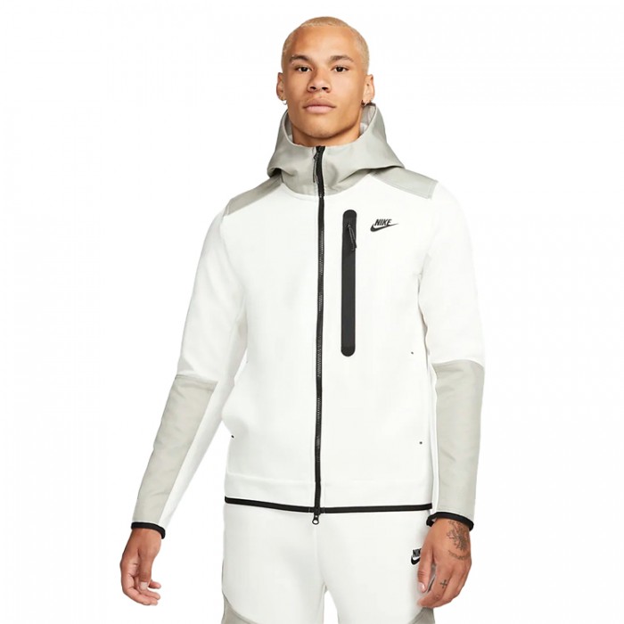 Толстовка Nike M NK TCH FLC OVERLAY FZ DR6165-030 - 5 Толстовка Nike M NK TCH FLC OVERLAY FZ DR6165-030 - 5