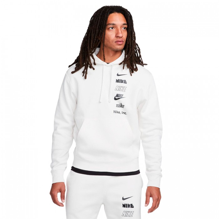 Толстовка Nike M NK CLUB+ BB PO HOODIE MLOGO DX0783-030 - 4