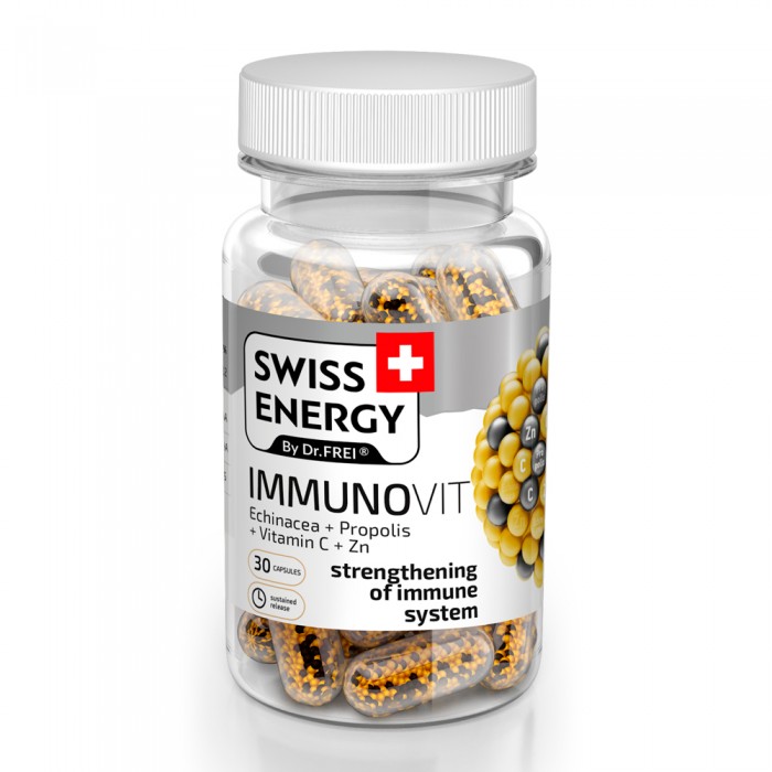 Витамины Swiss Energy NanoCaps Swiss Energy IMMUNOVIT N30 IMMUNOVIT-NANOCAPS-N30