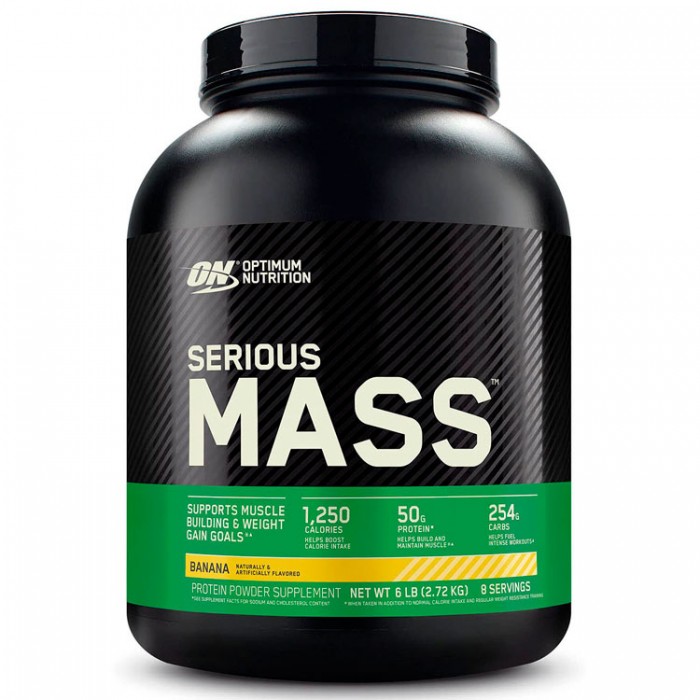 Gainer Optimum Nutrition ON SERIOUS MASS BANANA 6LB 1099231