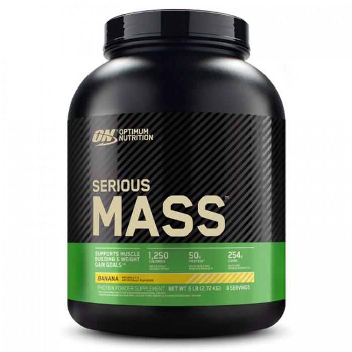 Gainer Optimum Nutrition ON SERIOUS MASS BANANA 6LB 1099231 - 3
