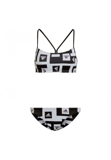 Costum p/u inot Adidas BARS AOP BIKINI