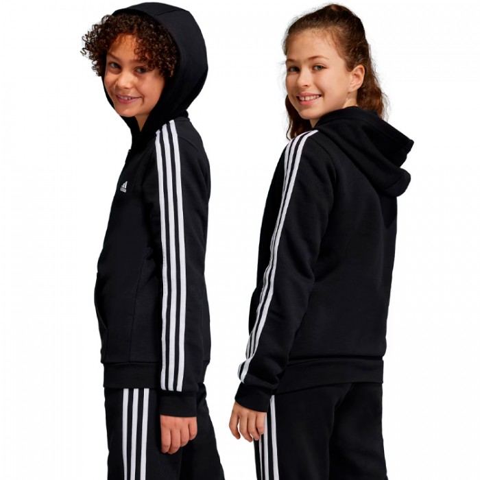 Толстовка Adidas U 3S FL FZ HOOD HR6331 - изображение №2