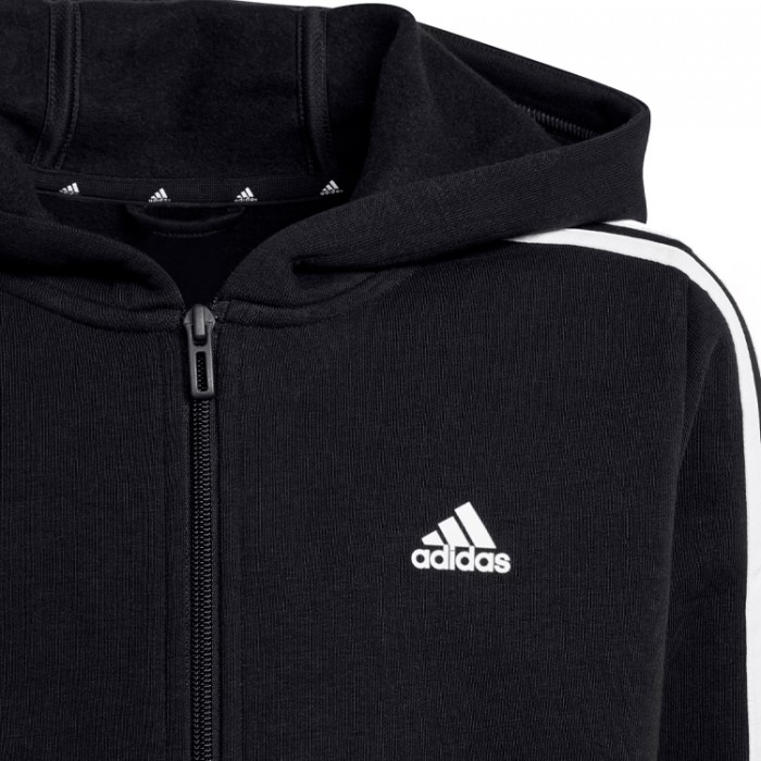 Толстовка Adidas U 3S FL FZ HOOD HR6331 - изображение №5