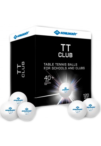 Набор мячей для настольного тенниса 120 шт Donic TT-Ball TT-CLUB TRAININGSBALL POLY 40+