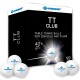 Набор мячей для настольного тенниса 120 шт Donic TT-Ball TT-CLUB TRAININGSBALL POLY 40+ 608532