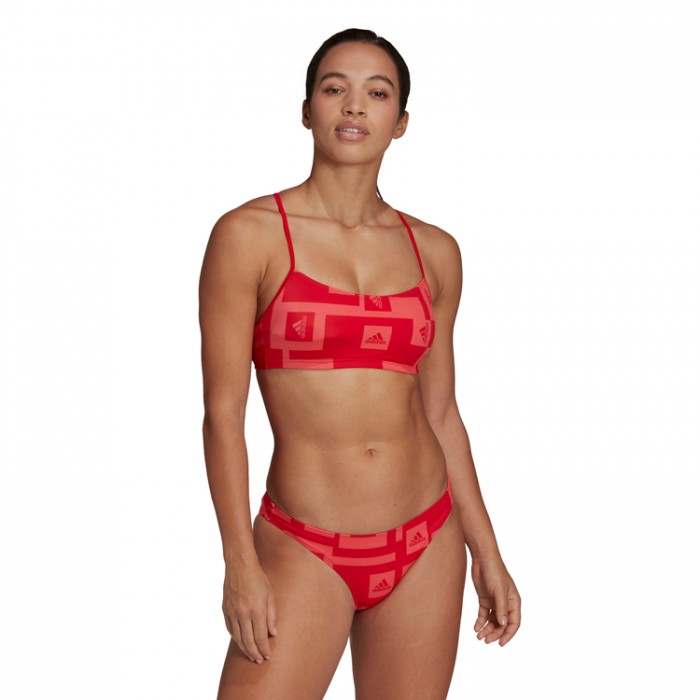 Costum p/u inot Adidas BARS AOP BIKINI H62032 - imagine №6