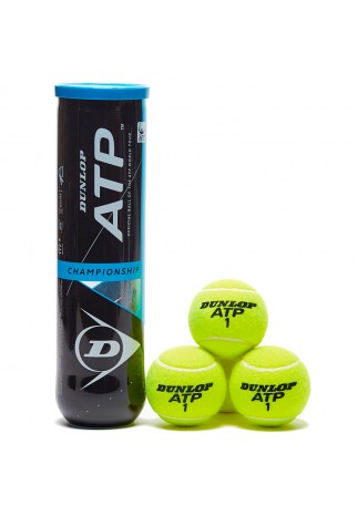 Набор мячей для тенниса 4 шт Dunlop ATP CHAMPIONSHIP